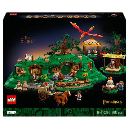 LEGO Icons The Lord of the Rings: The Shire 10354 Building Set (2017 Pieces)