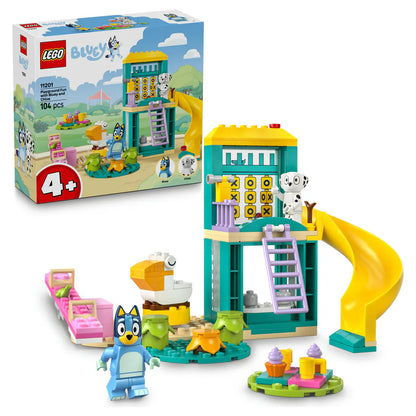 LEGO Bluey Playground Fun with Bluey and Chloe 11201 Building Set (104 Pieces)