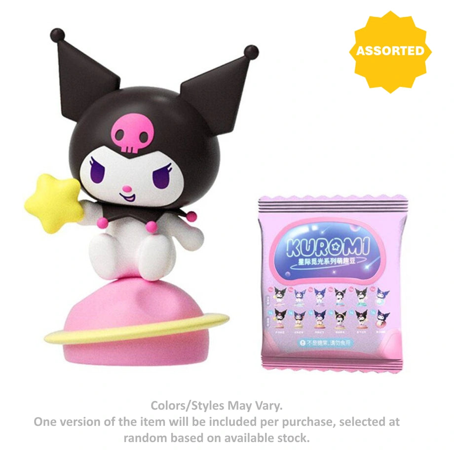 Sanrio Hello Kitty and Friends Kuromi Galactic Light Hunt Mini Bean Series Blind Box (Assorted)