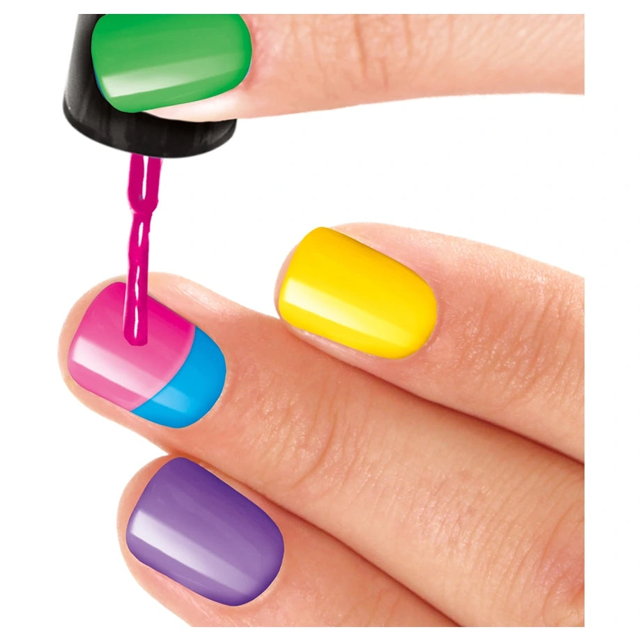 Cra-Z-Art Shimmer 'n Sparkle Neon Craze Nail Time Graffiti Art Nail Design Kit