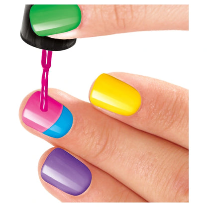 Cra-Z-Art Shimmer 'n Sparkle Neon Craze Nail Time Graffiti Art Nail Design Kit