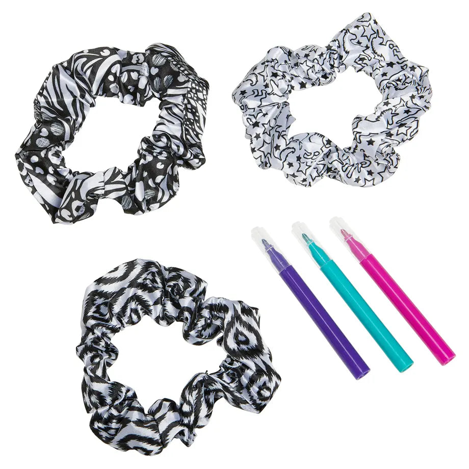 Cra-Z-Art Shimmer ’n Sparkle Color Your Own Hair Wraps Kit