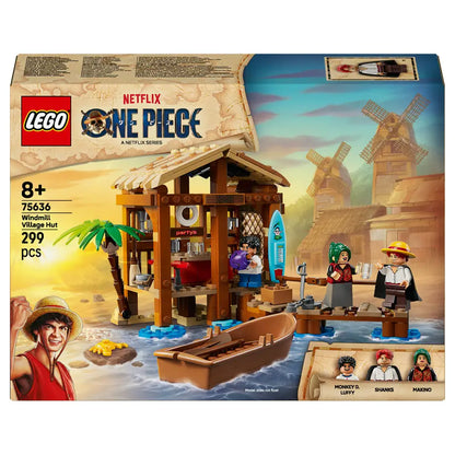 LEGO ONE PIECE Windmill Village Hut 75636 Building Set (299 Pieces)