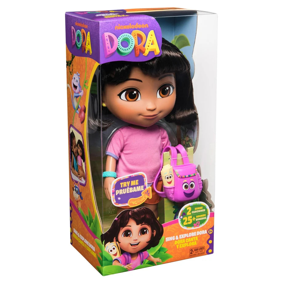Dora the Explorer Sing & Explore Dora Interactive Doll (30.5 cm)