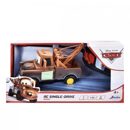 Jada Disney Pixar Cars Mater Single Drive RC Vehicle (1:32, Brown)