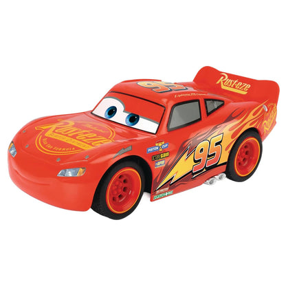 Jada Disney Pixar Turbo Racer Lightning McQueen RC Car (1:24, Red)