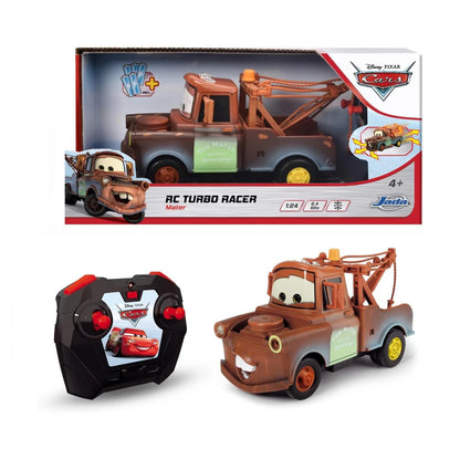 Jada Disney Pixar Cars Mater Turbo Racer RC Car (1:24, Brown)