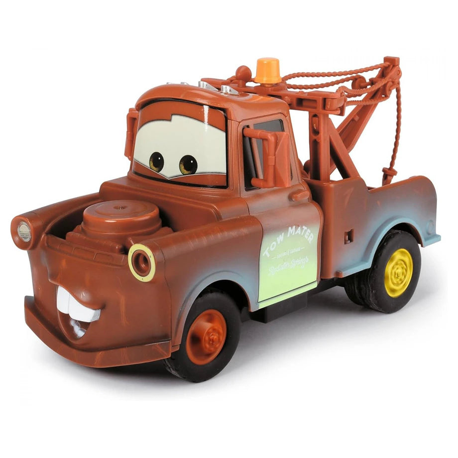 Jada Disney Pixar Cars Mater Turbo Racer RC Car (1:24, Brown)