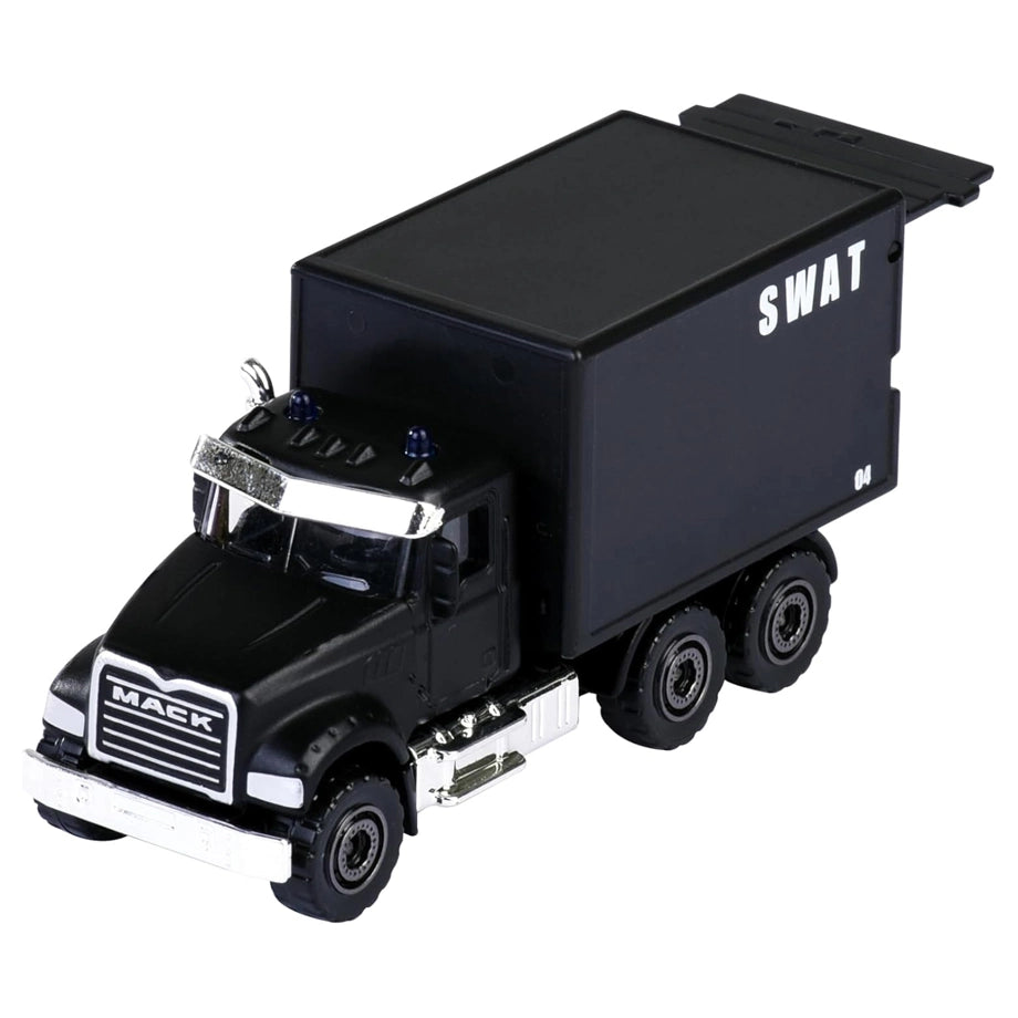 Majorette SWAT Team Die-Cast Vehicle Set (Pack of 5, Black)