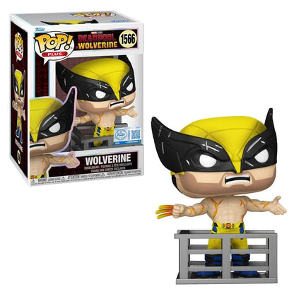 Funko POP! Plus Marvel Deadpool & Wolverine Wolverine (Finale) Vinyl Bobblehead (10.4 cm)
