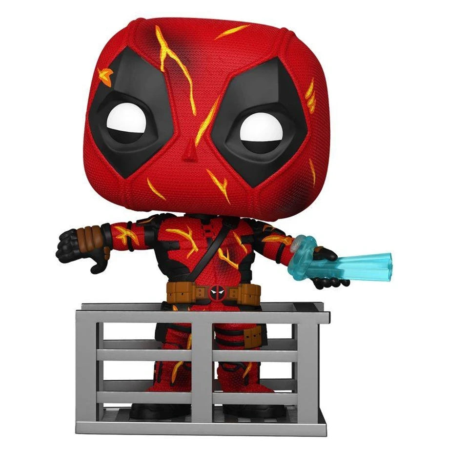 Funko POP! Plus Marvel Deadpool & Wolverine Deadpool (Finale) Vinyl Bobblehead (9.9 cm)