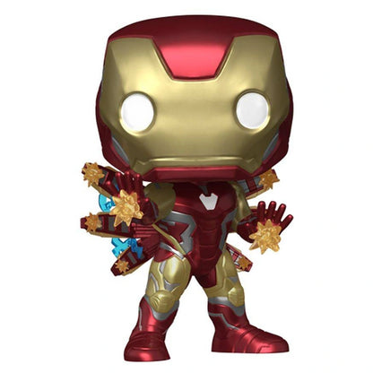 Funko POP! Marvel The Infinity Saga Iron Man Beams Glow-in-the-Dark Vinyl Bobblehead (9.9 cm)