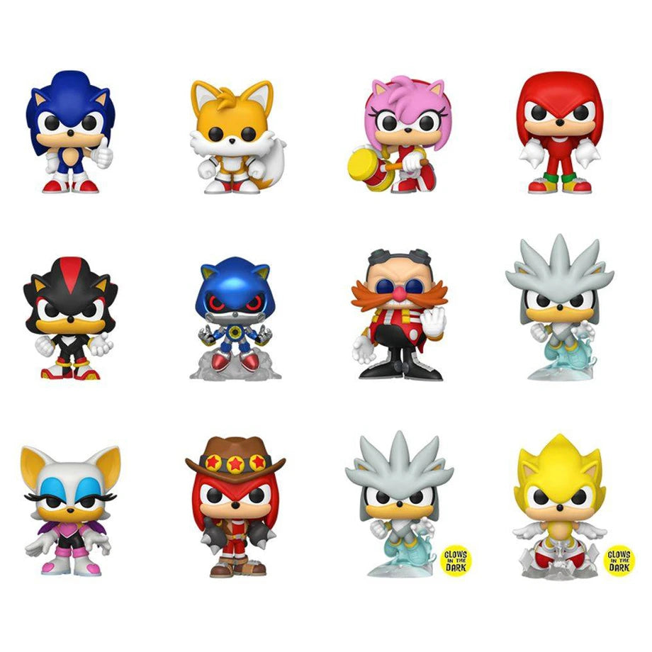Funko POP! Sonic the Hedgehog Mystery Minis Vinyl Figure (7.6 cm, Assorted)
