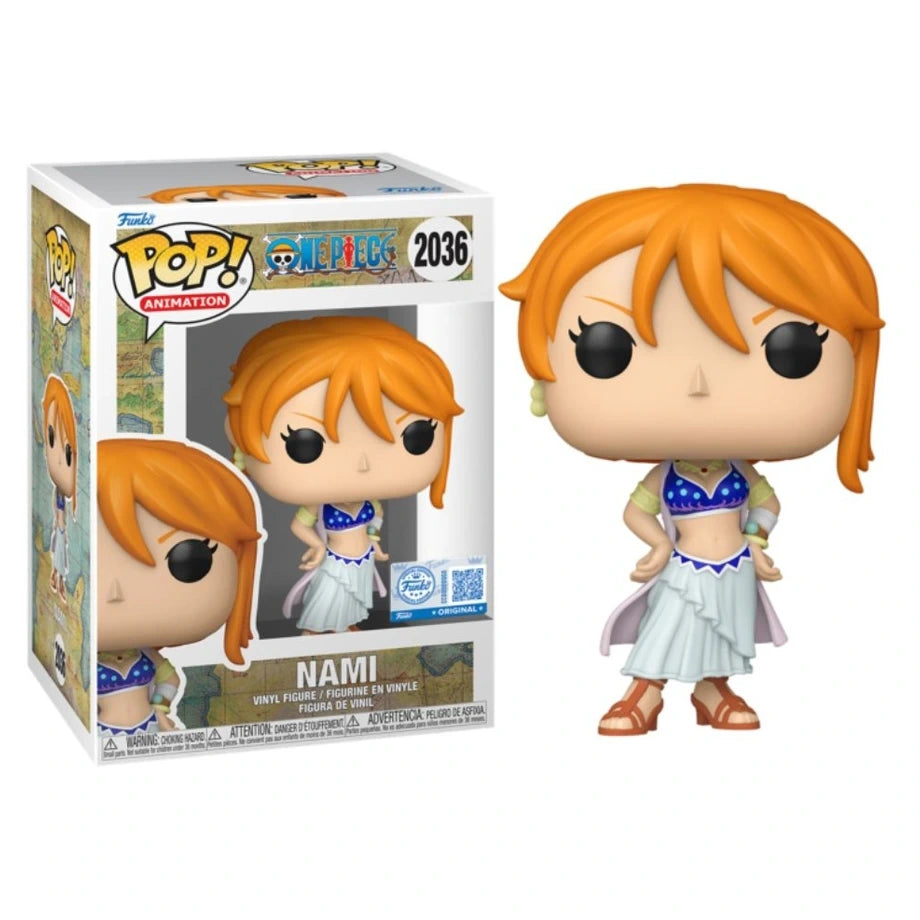 Funko POP! Animation One Piece Nami Alabasta Vinyl Figure (9.7 cm)