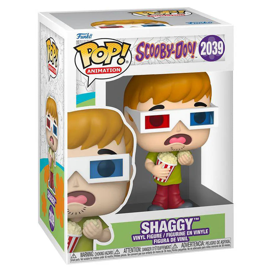 Funko POP! Animation Scooby-Doo! Shaggy (In 3D Glasses) Vinyl Figure (11.2 cm)