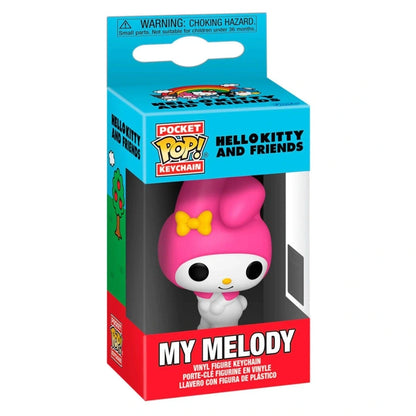 Funko Pocket POP! Sanrio Hello Kitty and Friends My Melody Vinyl Keychain (10.2 cm)