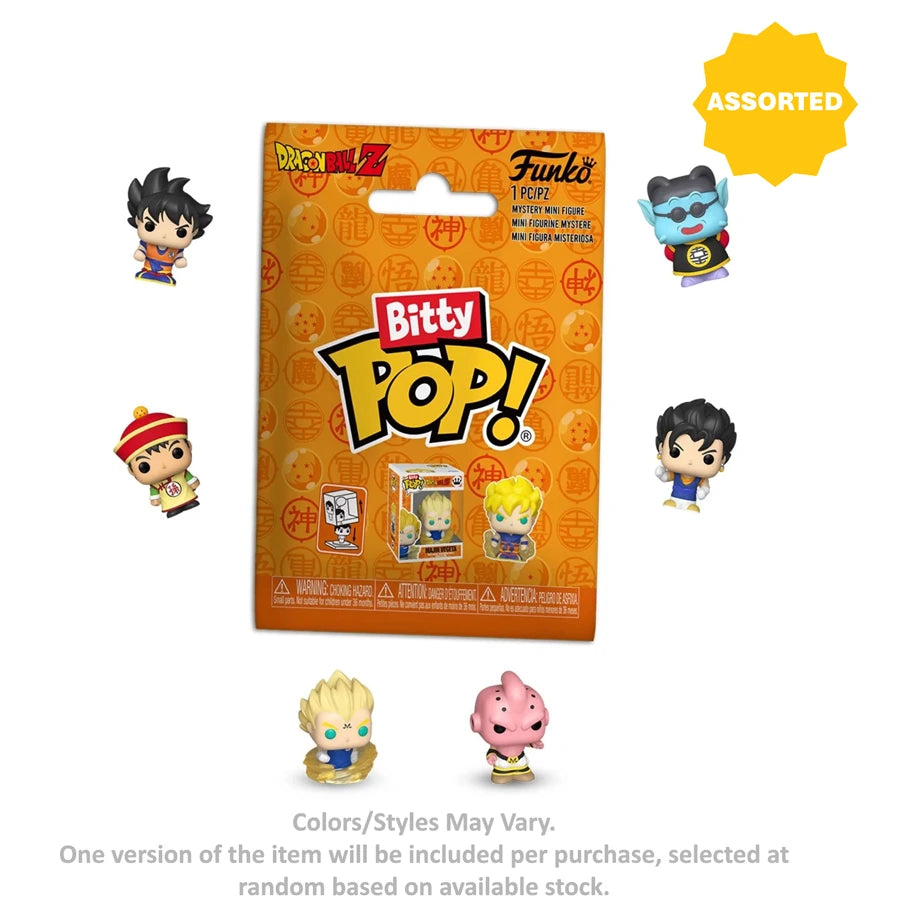 Funko Bitty POP! Dragon Ball Z Mystery Vinyl Figure (2.3 cm, Assorted)