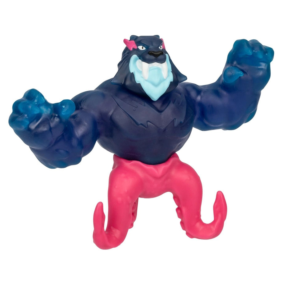 MrBeast Lab Stretchy Hyper Fusion Series Sabertooth Squid Figure (12.7 cm)