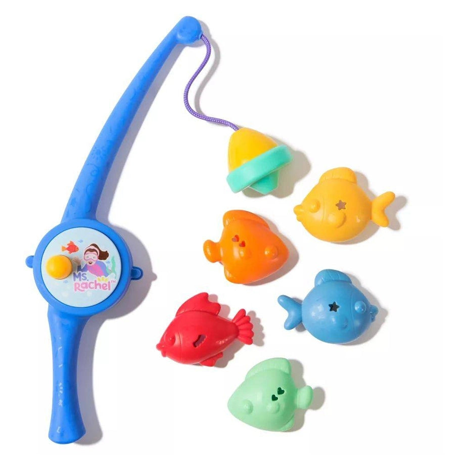 Ms. Rachel Counting Fishies Bath Toy Playset (5 Pieces)