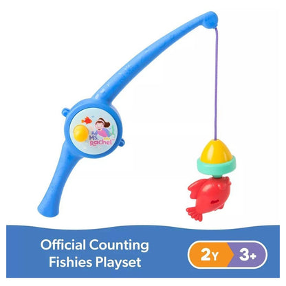 Ms. Rachel Counting Fishies Bath Toy Playset (5 Pieces)