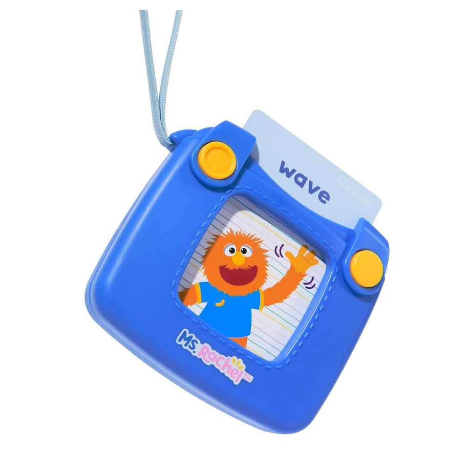 Ms. Rachel First Words Talking Flash Cards (Blue, 100 Cards)