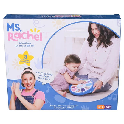 Ms. Rachel Spin Along Learning Wheel