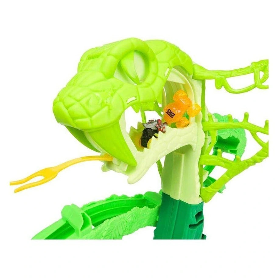 Spin Master Monster Jam Mini Jams Cobra's Crazy Escape Racing Playset