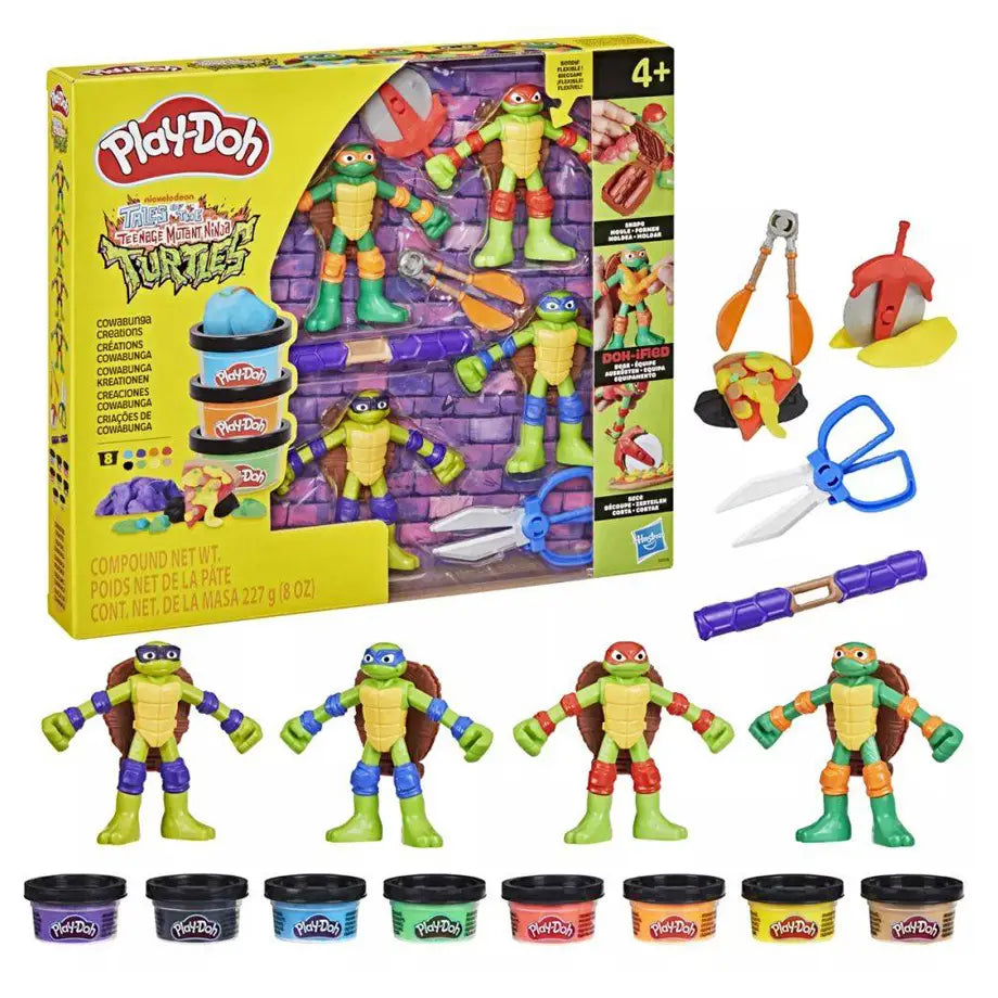 Play-Doh Teenage Mutant Ninja Turtles Cowabunga Creations Playset (10.16 cm)