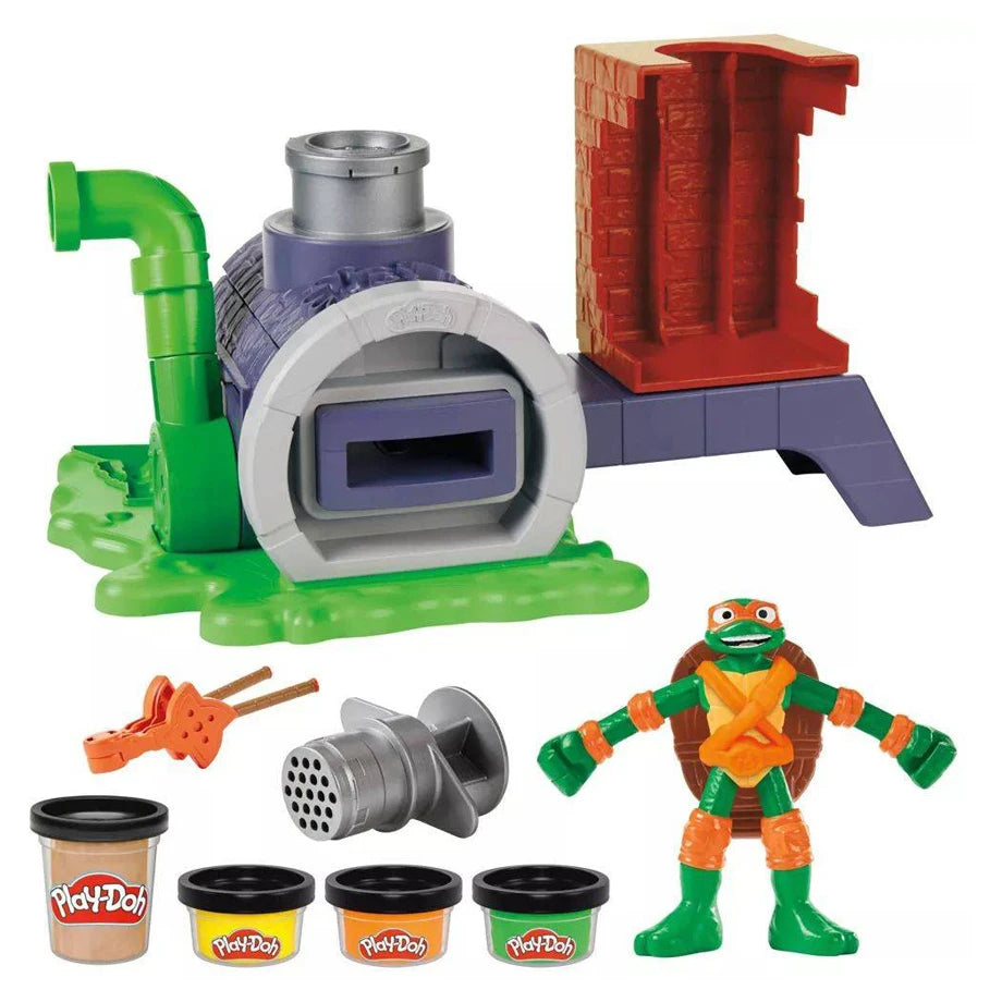 Play-Doh Teenage Mutant Ninja Turtles Slice and Blast Pizza Playset (10.16 cm)