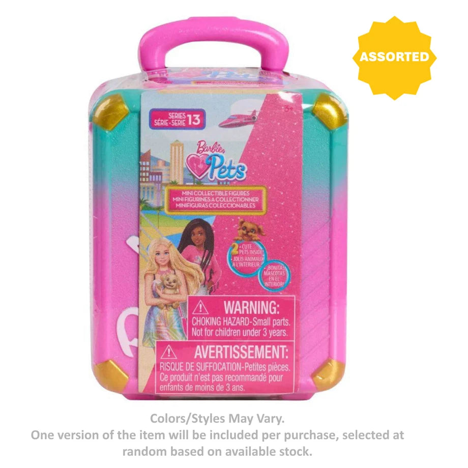 Barbie Pets Series 13 Mini Collectible Figures Mystery Capsule (3.81 cm, Pack of 2, Assorted)