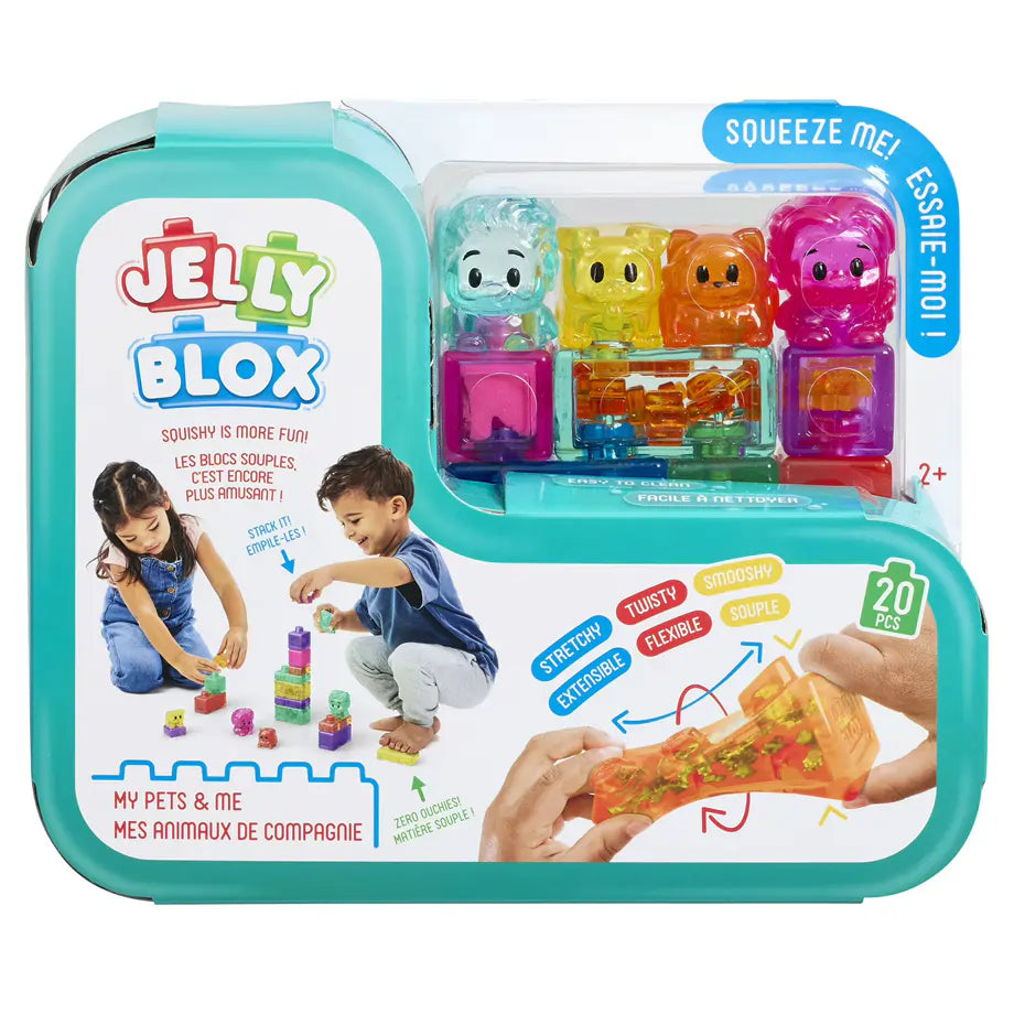 Jelly Blox My Pets & Me Building Blocks (20-Pieces)