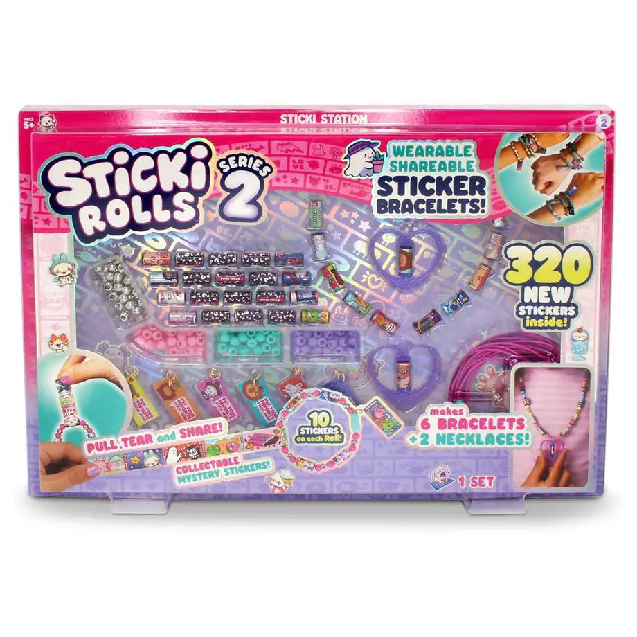 Sticki Rolls Series 2 Sticki Station Ultimate DIY Sticker Jewellery Kit