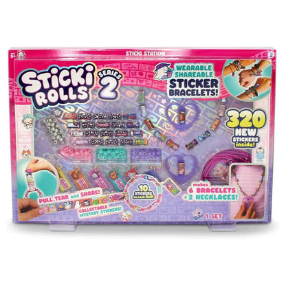 Sticki Rolls Series 2 Sticki Station Ultimate DIY Sticker Jewellery Kit