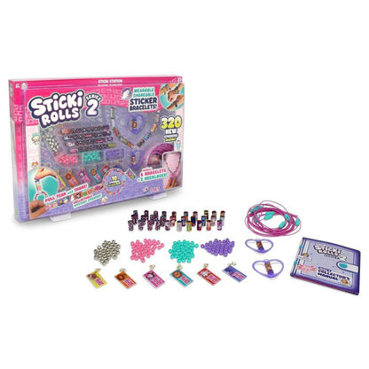 Sticki Rolls Series 2 Sticki Station Ultimate DIY Sticker Jewellery Kit