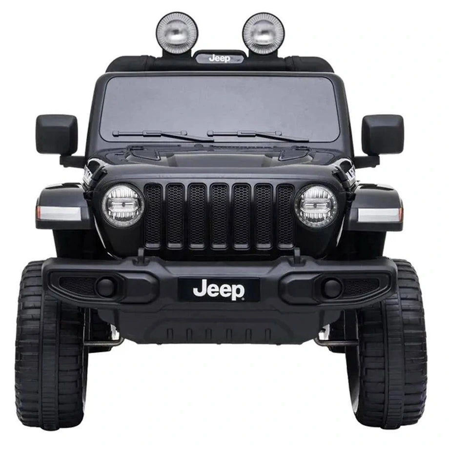 JEEP Wrangler Rubicon Ride-on Car (12V, Black)