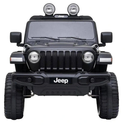 JEEP Wrangler Rubicon Ride-on Car (12V, Black)