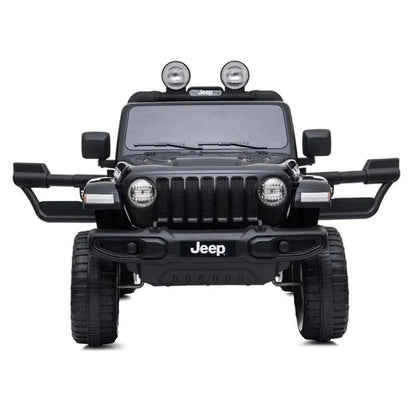 JEEP Wrangler Rubicon Ride-on Car (12V, Black)