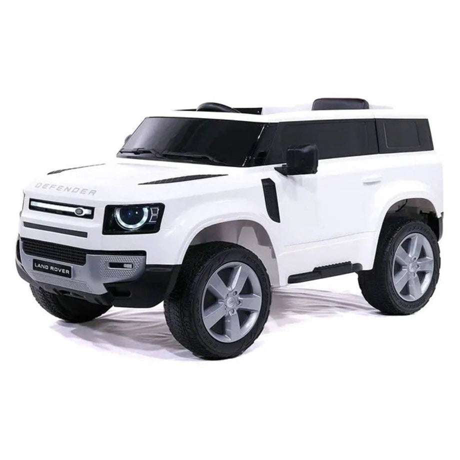 Land Rover Defender Ride-on Car (12V, White)