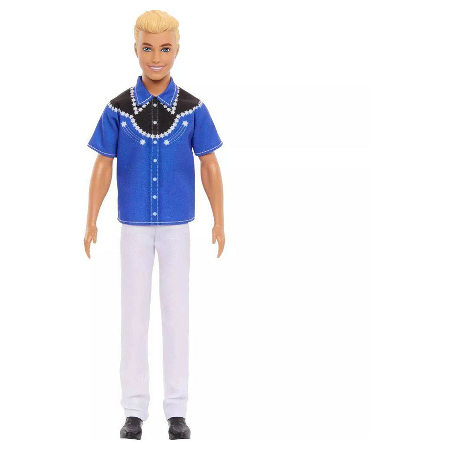 Barbie Fashionistas 65th Anniversary Western Look Blonde Ken Doll (29.21 cm)