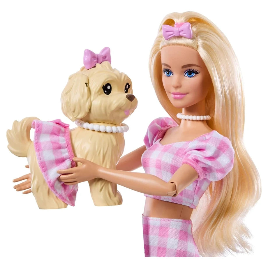 Mattel Barbie Twinning Looks Blonde Doll with Puppy and Accessories