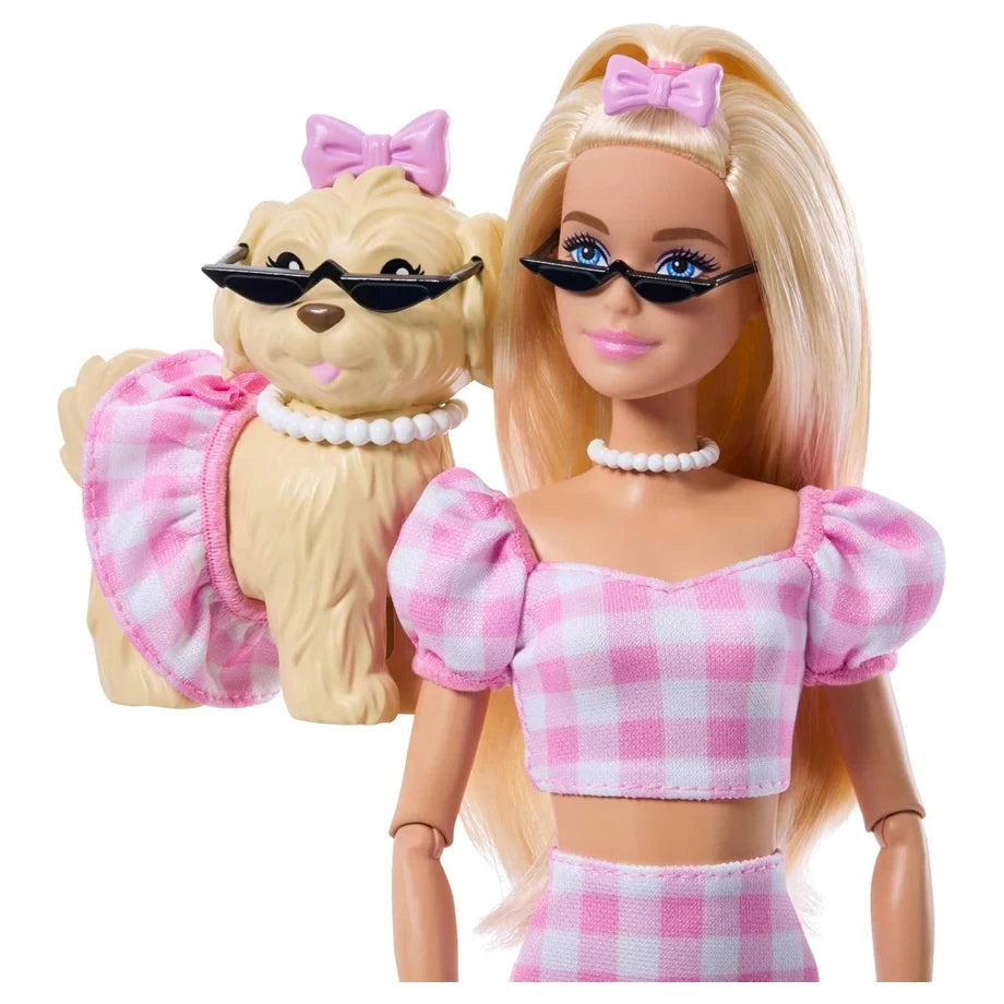 Mattel Barbie Twinning Looks Blonde Doll with Puppy and Accessories