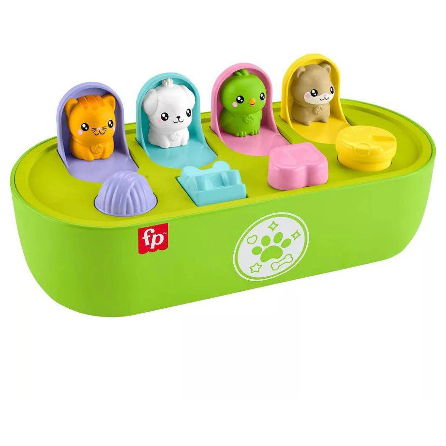 Fisher-Price FP Pets Fine Motor Pop-Up Activity Toy (14.65 x 5.55 cm)