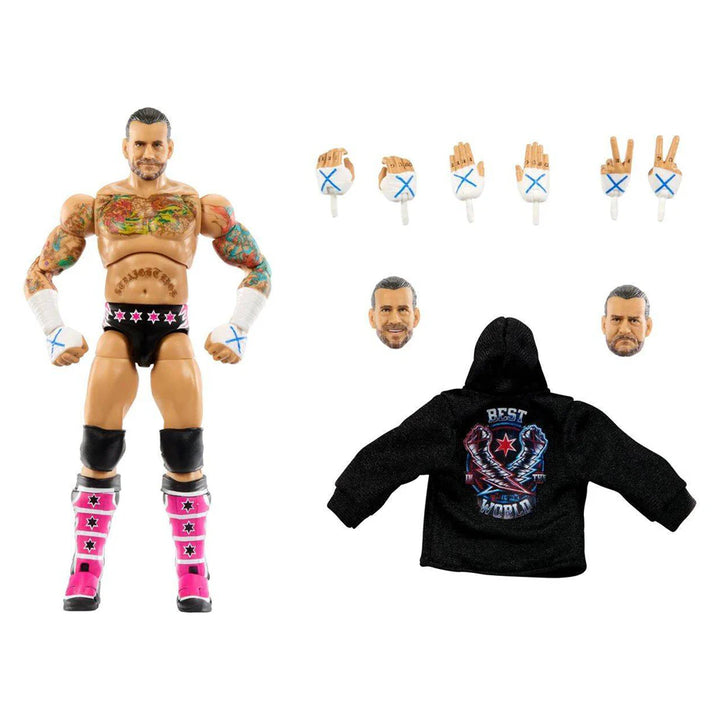 WWE Ultimate Edition CM Punk Action Figure (15.24 cm)