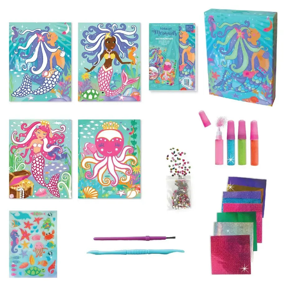 Box CanDIY Totally Mermaids Sand and Foil Art Set