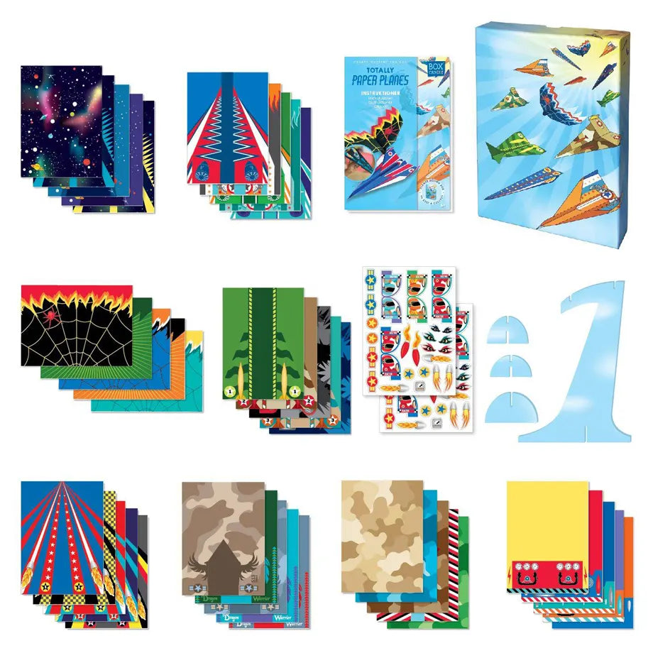 Box CanDIY Totally Paper Planes Create 40 Paper Planes Craft Kit