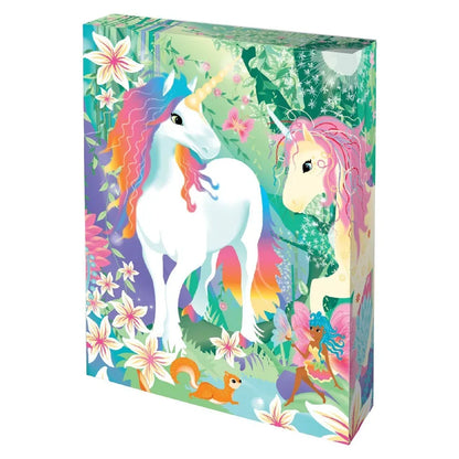 Box CanDIY Totally Magical Unicorns Glitter & Foil Art Set