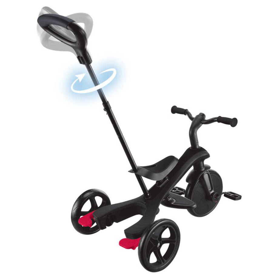 Globber Explorer 4-in-1 Foldable Trike (Black)