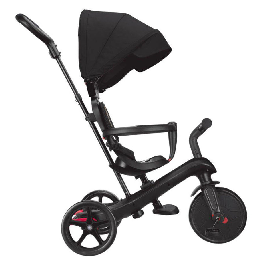 Globber Explorer 4-in-1 Foldable Trike (Black)