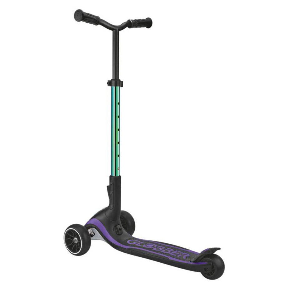Globber Ultimum 3-Wheel Foldable Kick Scooter (Neo Chrome)