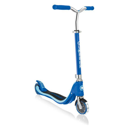 Globber Flow Foldable 2-Wheel Kick Scooter (Navy Blue)